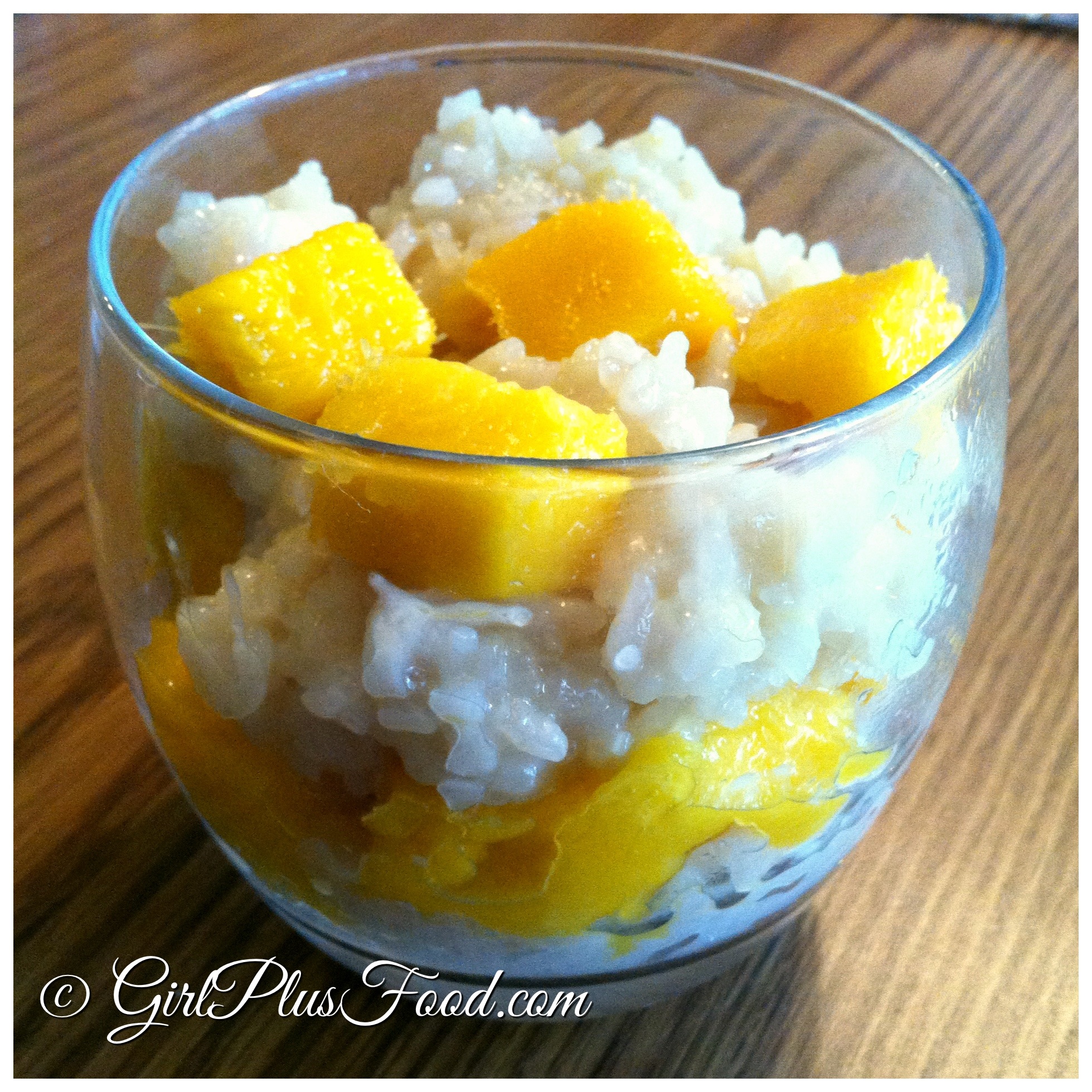 Thai Mango Sweet Rice Dessert (Khao Niaow Ma Muang) | Girl ...