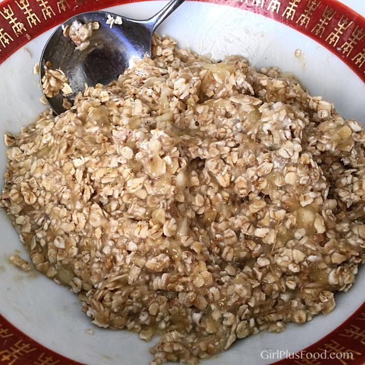 banana oatmeal cookies