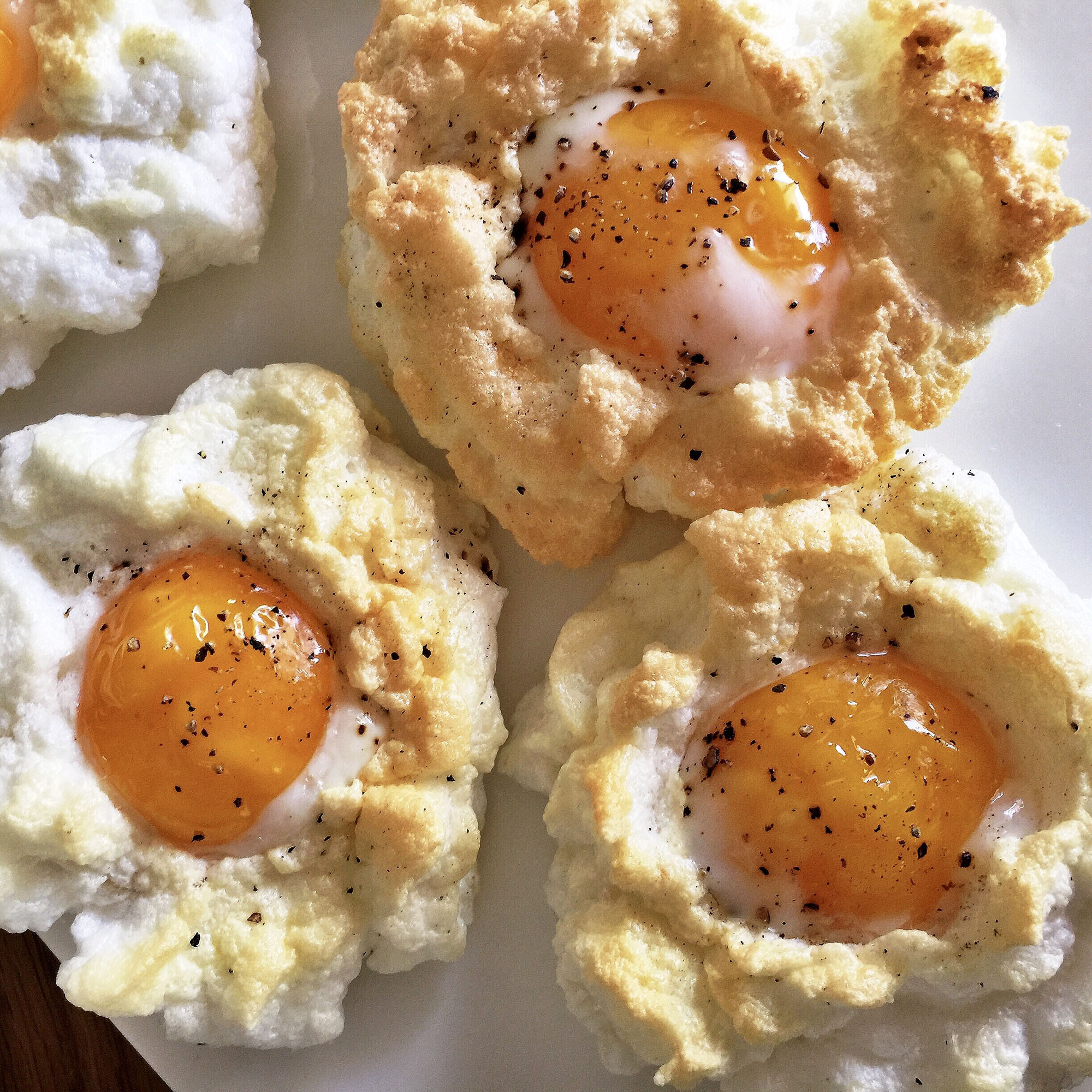 Eggs in Clouds – Girl Plus Food