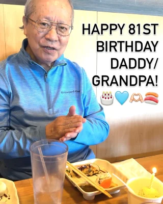 Happy Happy 81st Birthday to my Daddy / Joshua’s grandpa! 🎂🥳👴🏼😂    
 
   
Of course we celebrated at his favorite AYCE sushi place @jjangalv!! (He’s been talking about it for WEEKS! Even made a list of everything he’s going to order. 😂😂🥹🫶🏻)
 
   
Thank you, Eliza & team for always taking good care of my parents & making my dad’s bday so special!!! 💣💕   
⁣⁣⁣⁣⁣   
⁣⁣⁣⁣⁣   
#dad #freshtuna #ahituna #pescatarian #tuna #foodie #foodstagram #foodlovers #sushi #sashimi #sushinight #vegas #lasvegas #sushilover #sushilovers #sushilove #asianfood #japanesefood #vegasdining #vegaseats #lasvegasfoodie #girlplusfood